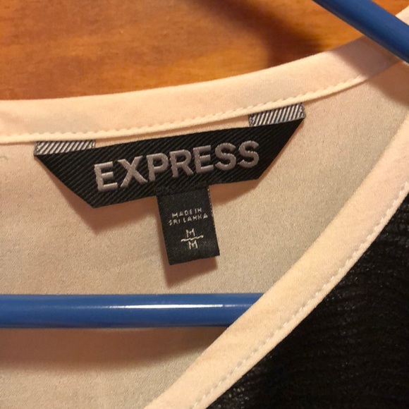 Express Mixed Media Shirt - Picture 3 of 3